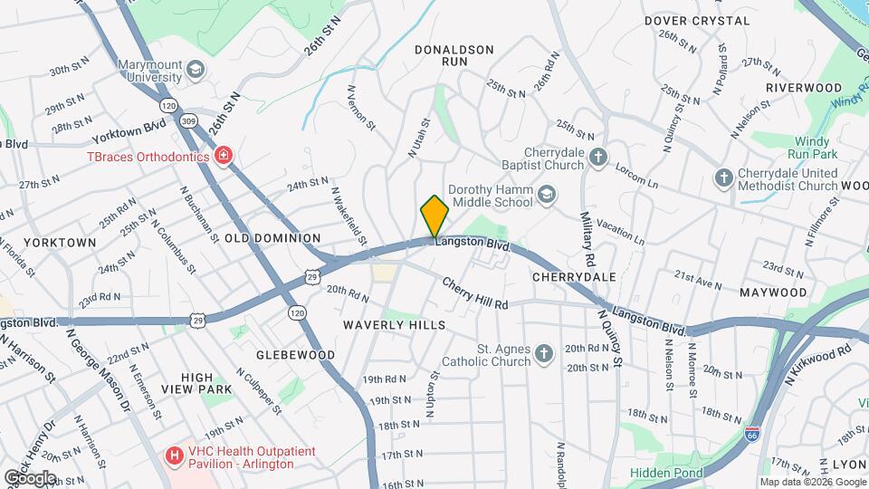 4390 LORCOM Ln, Unit 709 Mapa y Detalles de la Ubicación