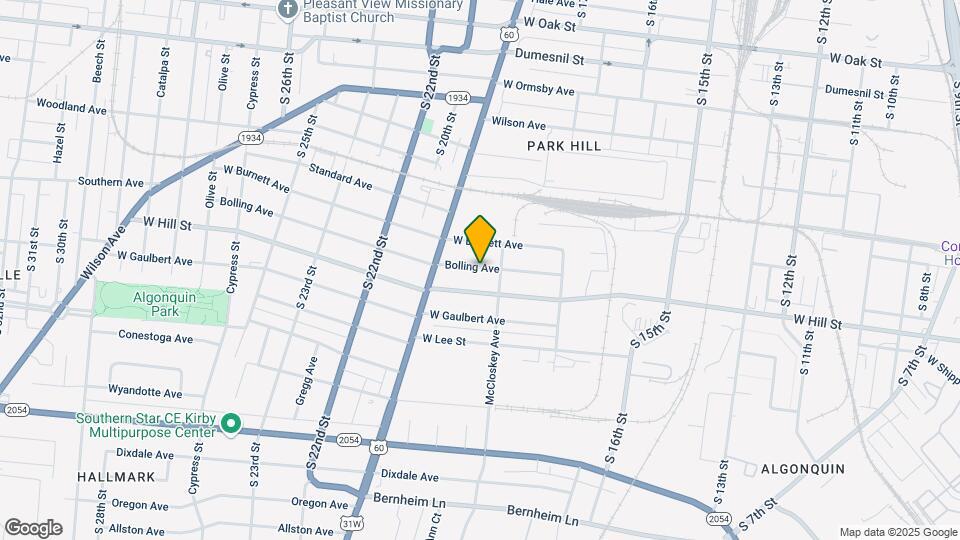 1772 Bolling Ave Map and Location Details