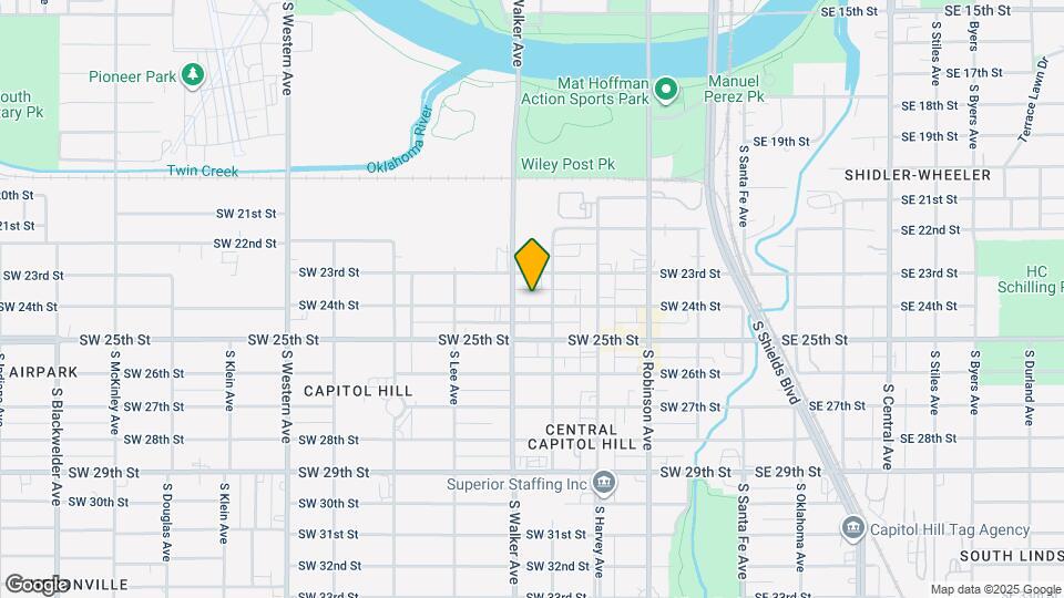 417 SW 24th St Map and Location Details