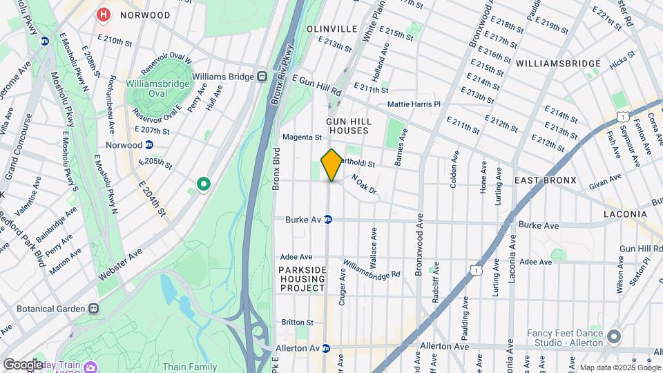 700 Rosewood St Map and Location Details