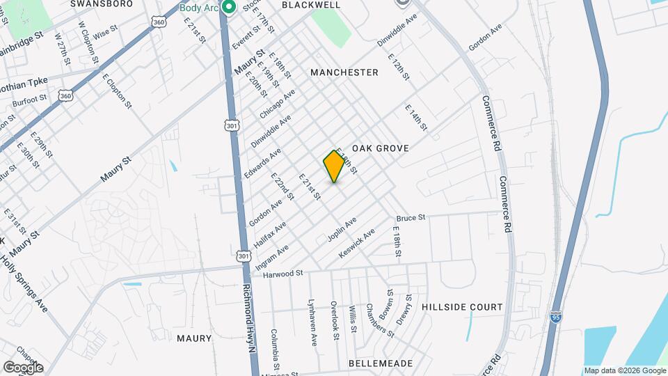 2002 Halifax Ave Map and Location Details