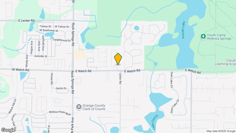 1521 Parkglen Cir Map and Location Details