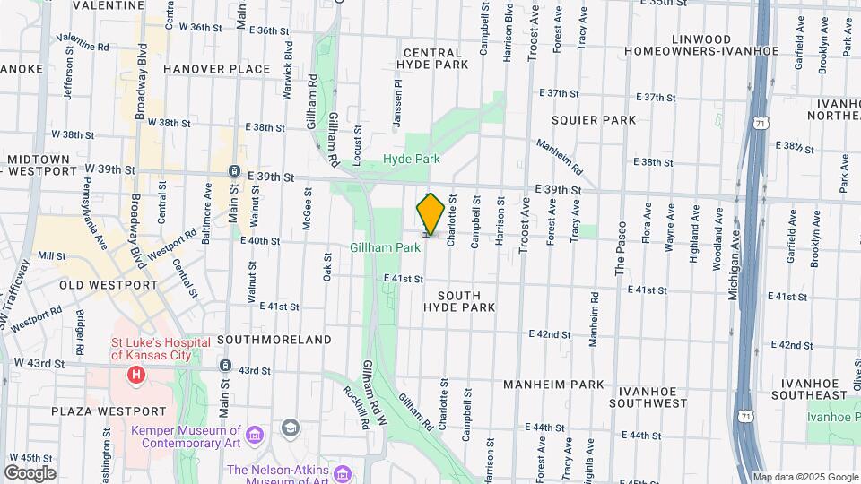 4003-4007 Holmes St Map and Location Details