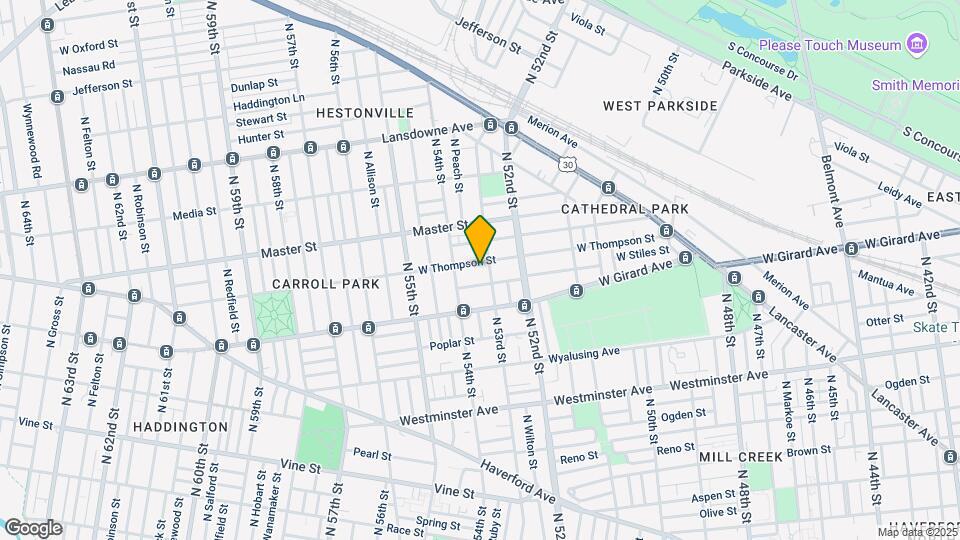 5312 W Thompson St Map and Location Details