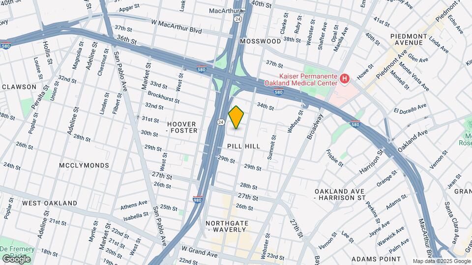 526 31st St Map and Location Details