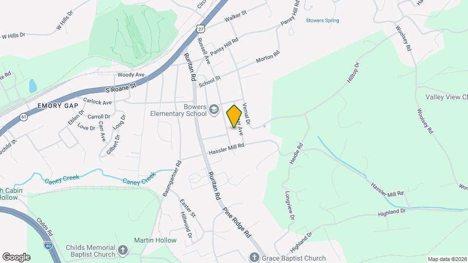 633 Russell Ave Map and Location Details