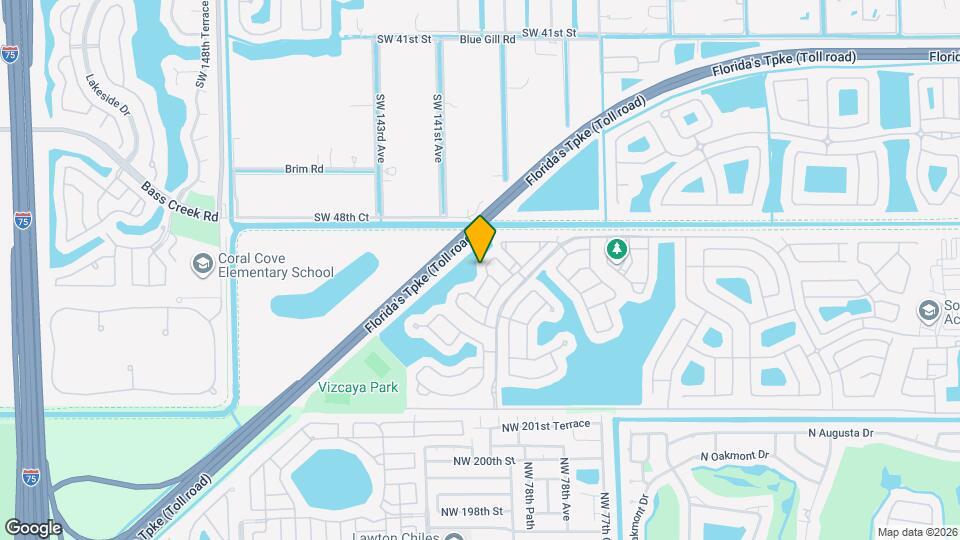 5056 SW 141st Ave Map and Location Details