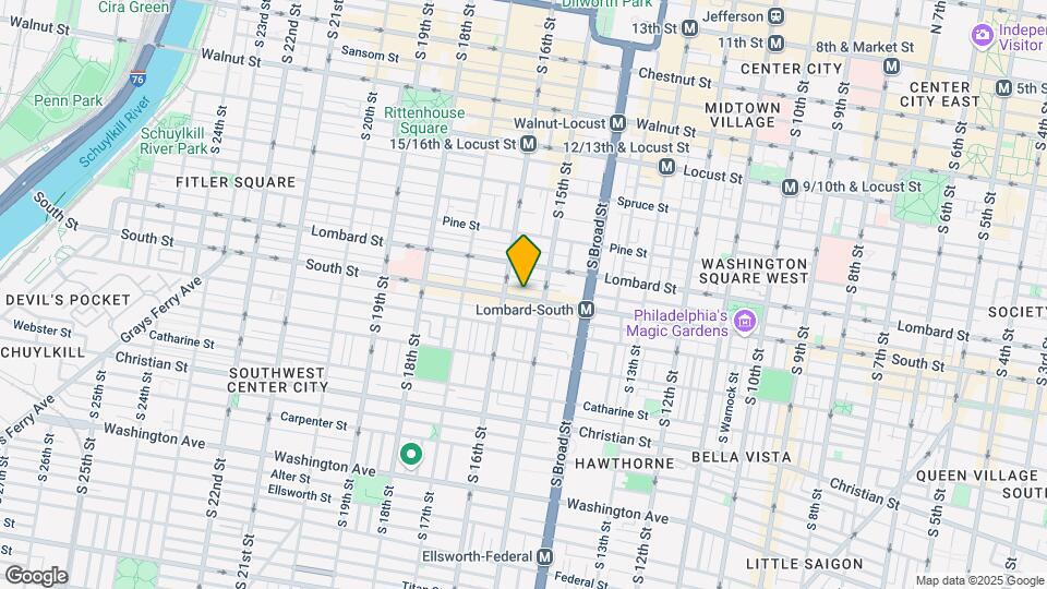 1527 South St Map and Location Details
