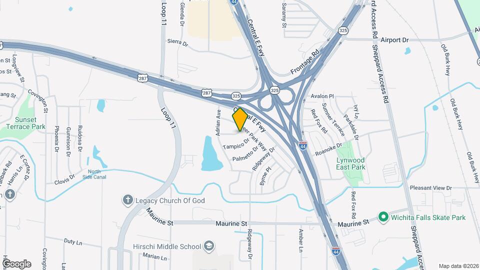 2705 Boulder Dr Map and Location Details