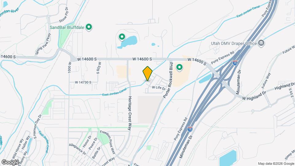 14760 S Rising Star Ln Map and Location Details