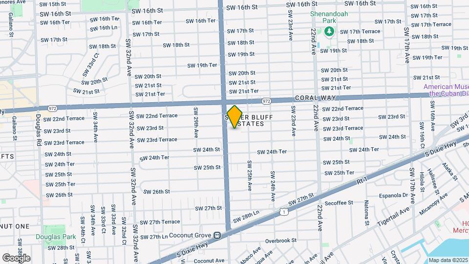 2301 SW 27th Ave, Unit 1202 Map and Location Details