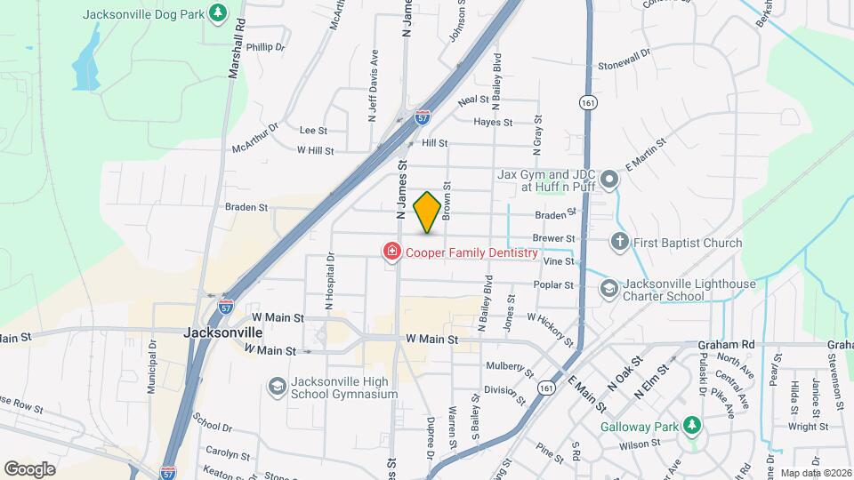 713 Brewer St Map and Location Details