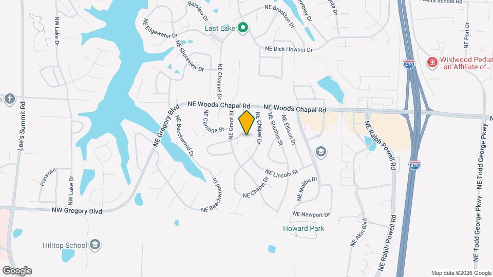 3727 NE Colonial Dr Map and Location Details