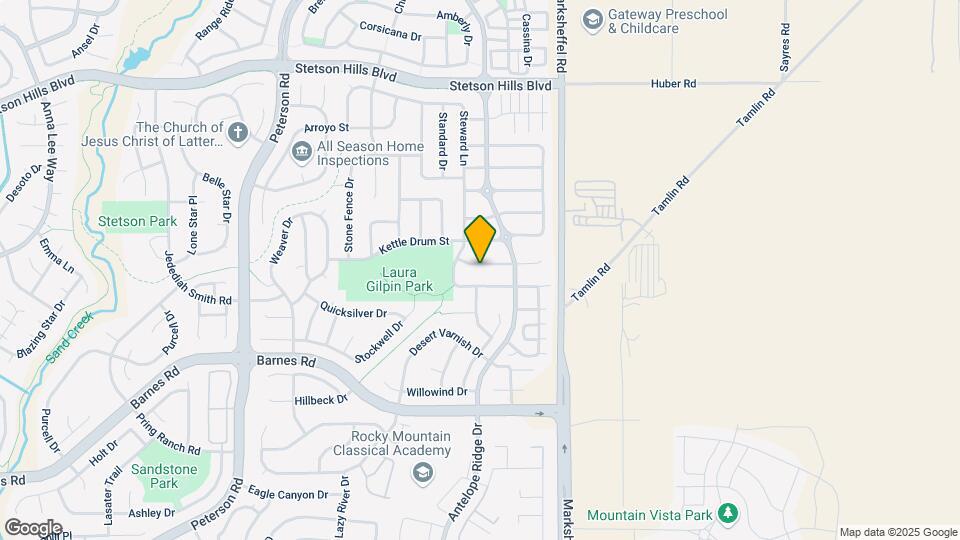 7635 Canyon Oak Dr Map and Location Details