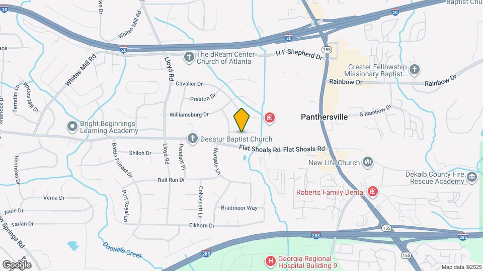 2707 Cavalier Way Map and Location Details