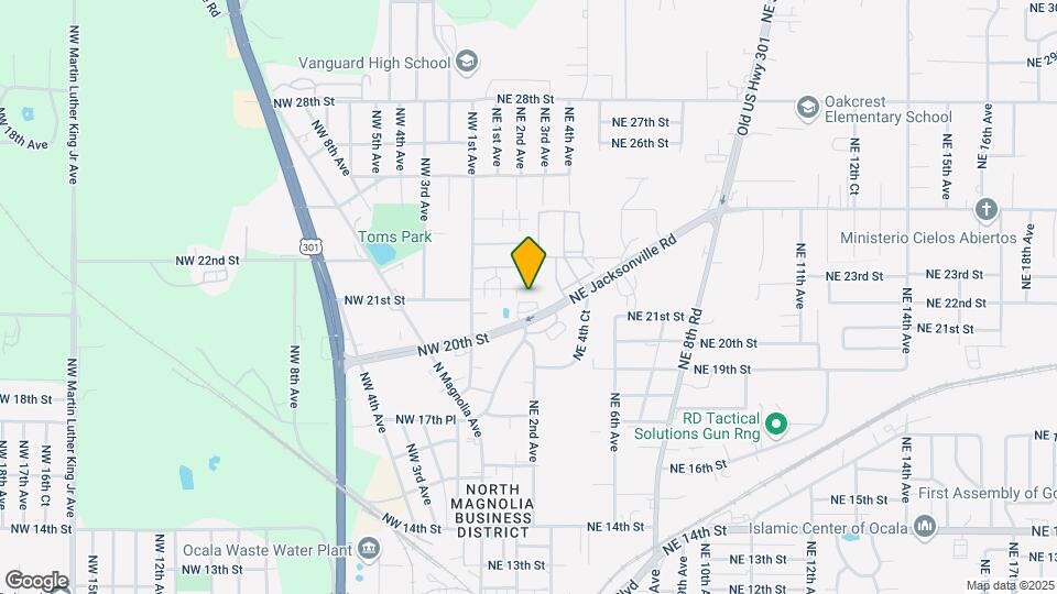 18 NW 21st Pl Map and Location Details