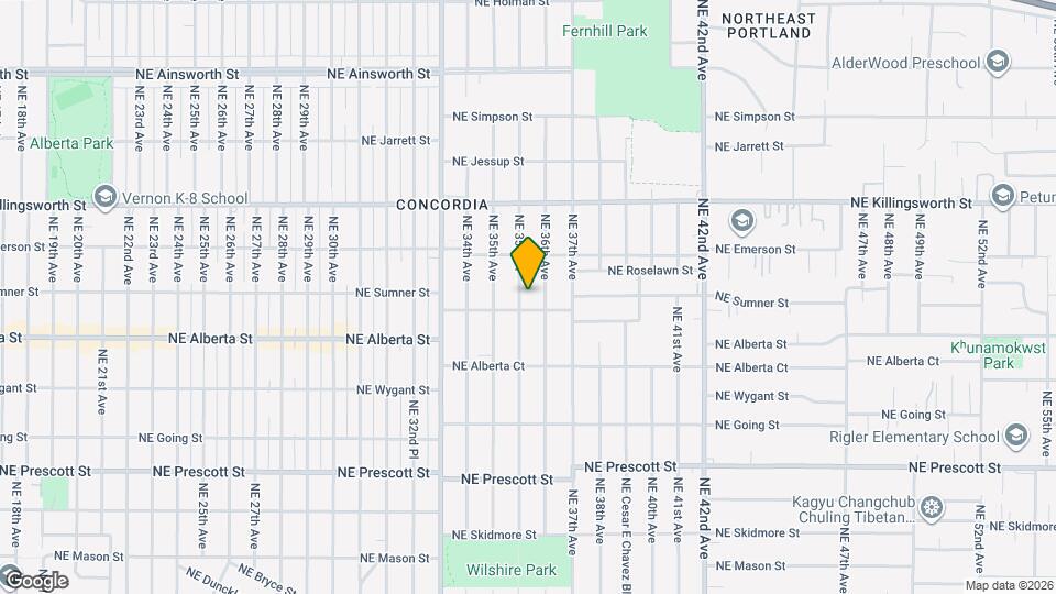 5124 NE 35th Pl Mapa y Detalles de la Ubicación