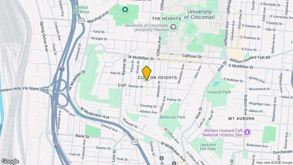2315 Chickasaw St Map and Location Details