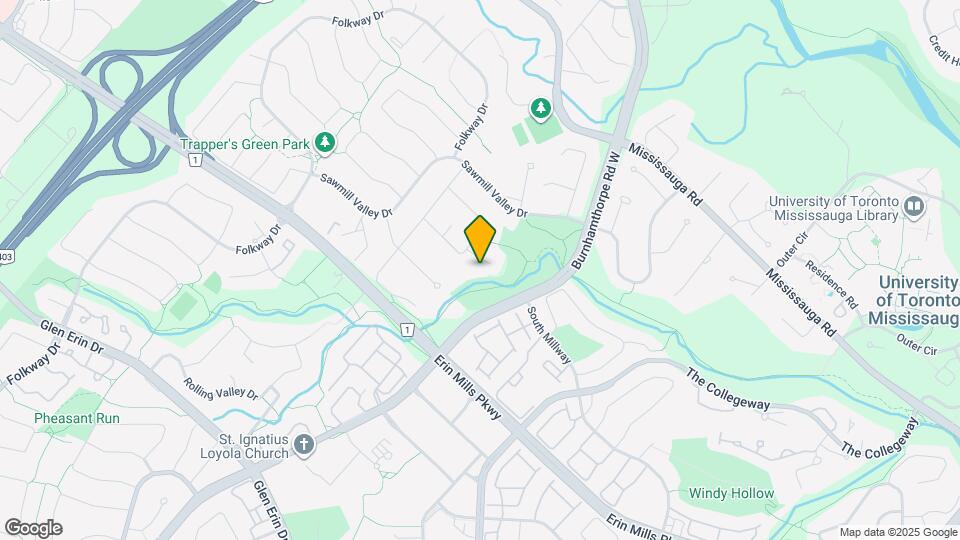 3594 Upperdale Park Map and Location Details