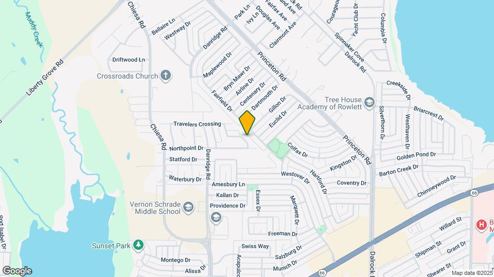 7210 Compass Point Dr Map and Location Details