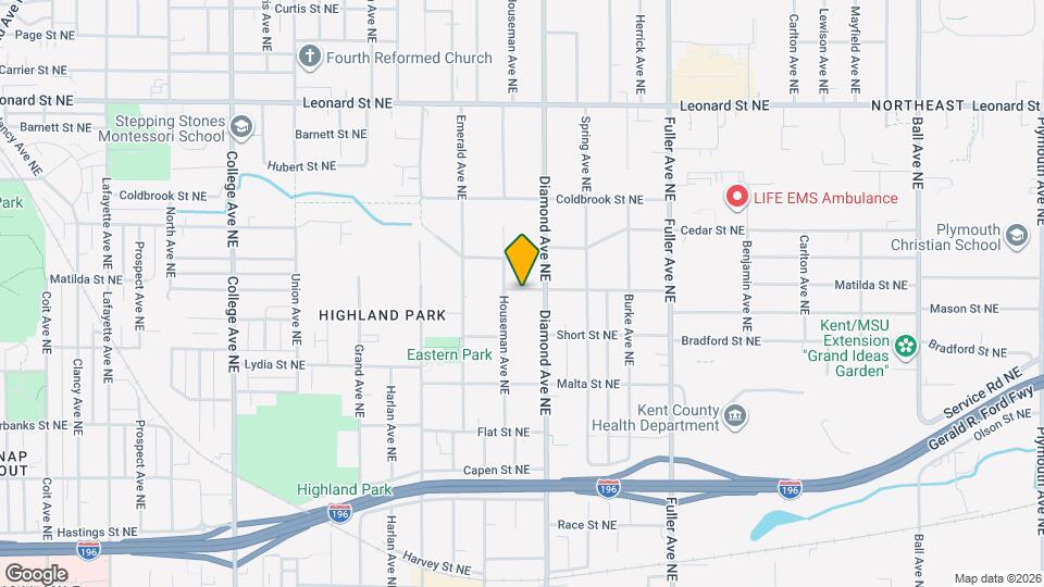 914 Maybelle St NE Map and Location Details