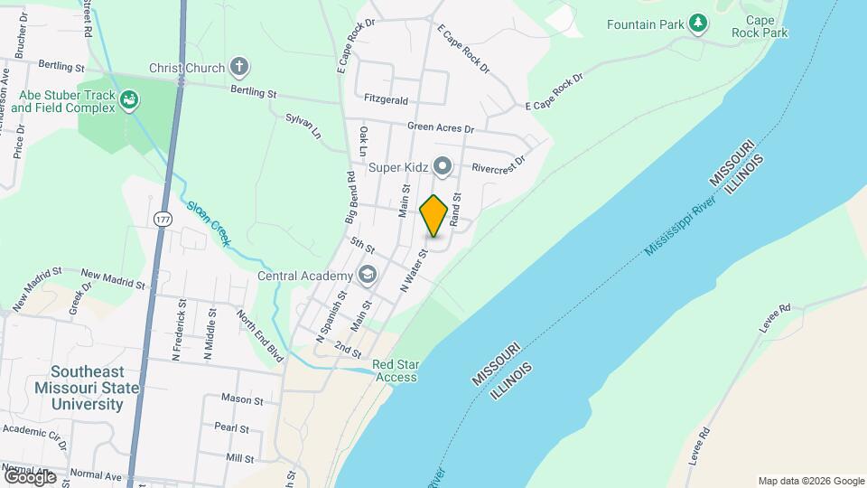 1438 N Water St Map and Location Details