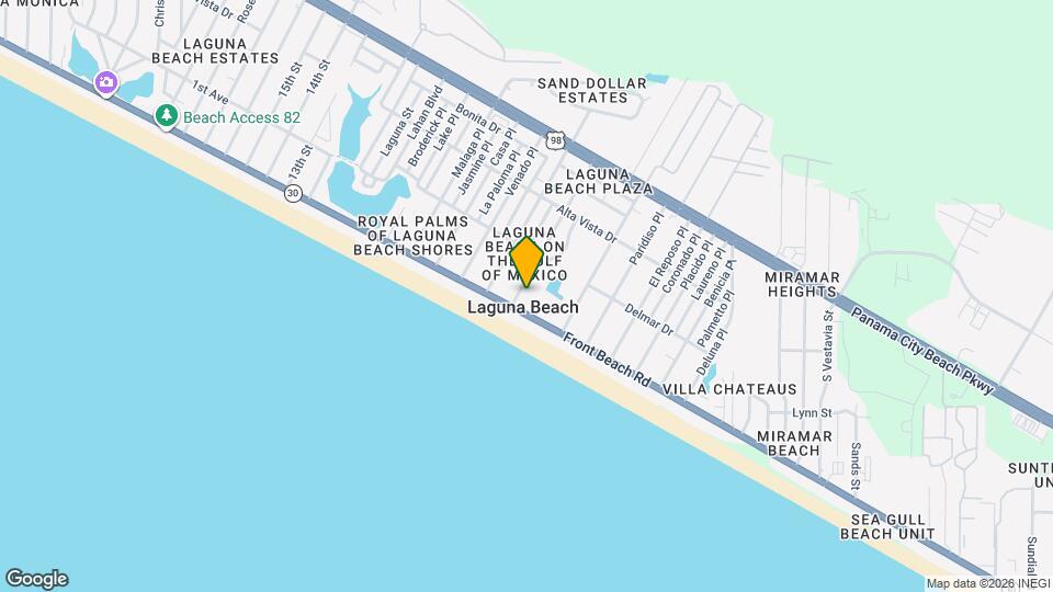 19401 Front Beach Rd, Unit SI ID1511641P Map and Location Details