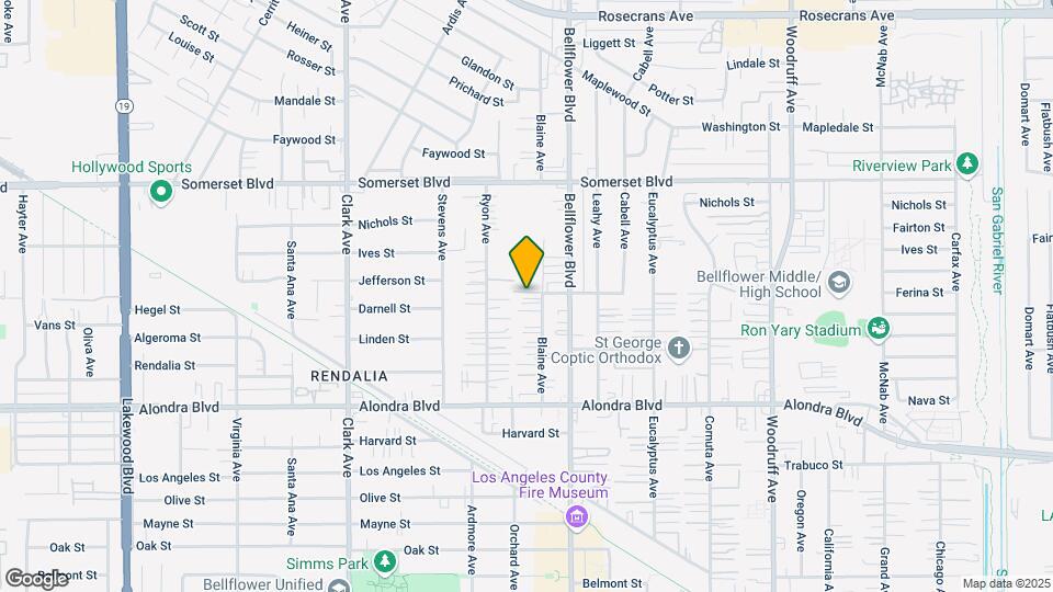 15503 Blaine Ave Map and Location Details