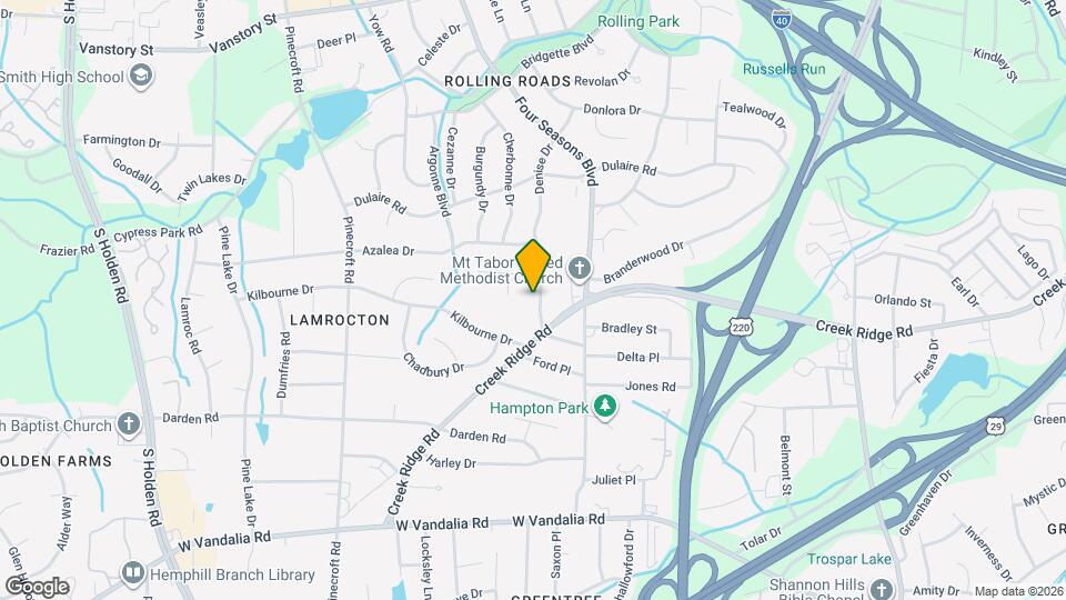 2712 Denise Dr Map and Location Details