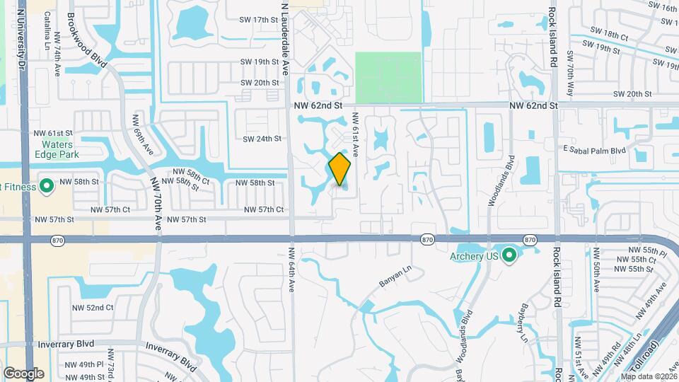 6161 NW 57th Ct Mapa y Detalles de la Ubicación