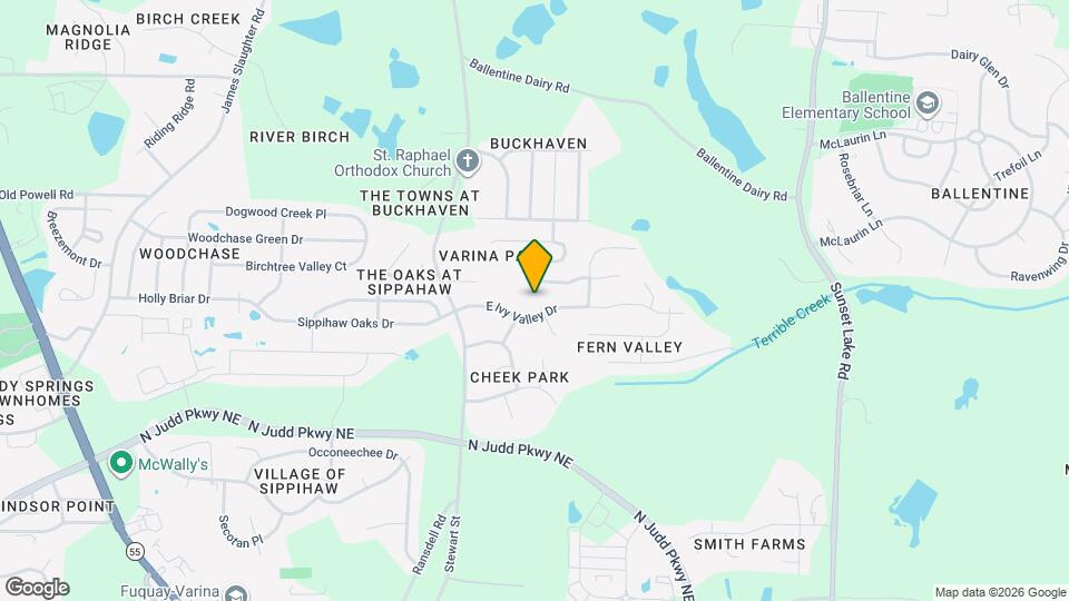 809 E Ivy Valley Dr Mapa y Detalles de la Ubicación