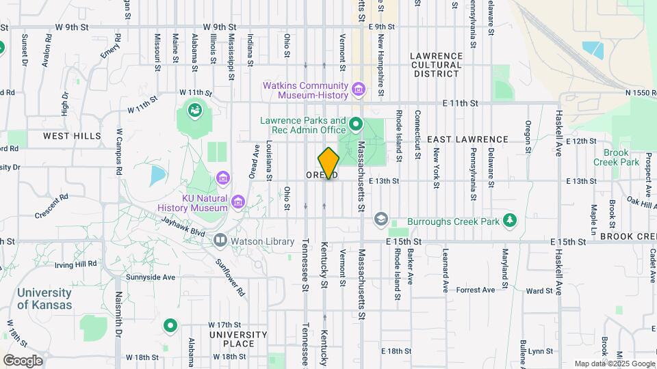 1300 Kentucky St-Unit -3 Map and Location Details