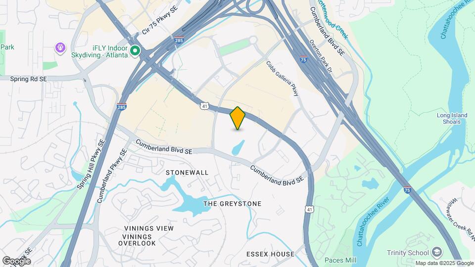 3101 Akers Mill Rd SE Map and Location Details