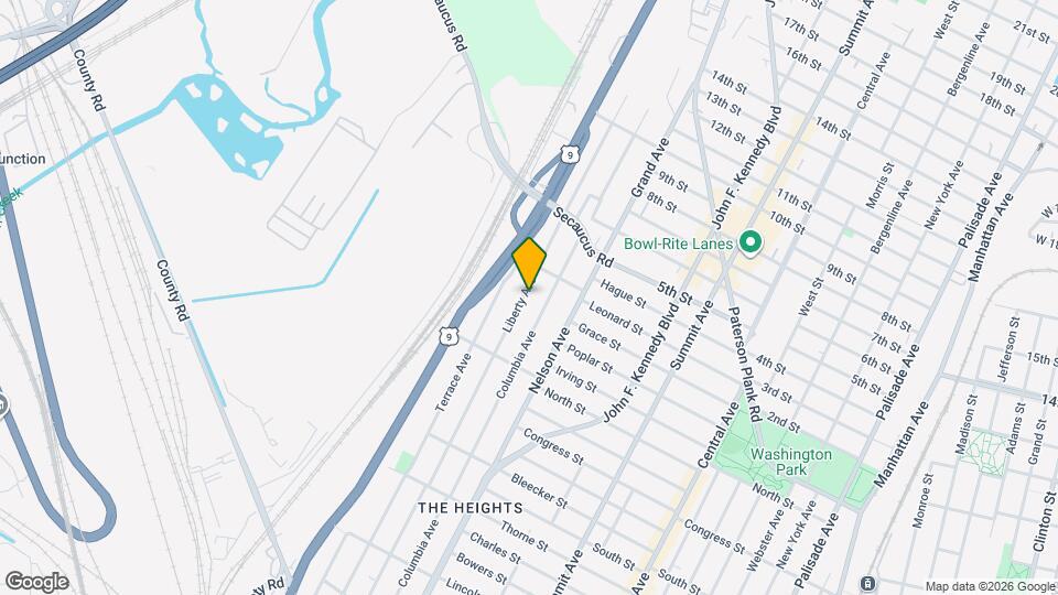 604 Liberty Ave Map and Location Details