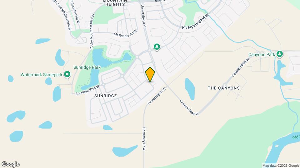 321 Mt Sundance Landing W Map and Location Details