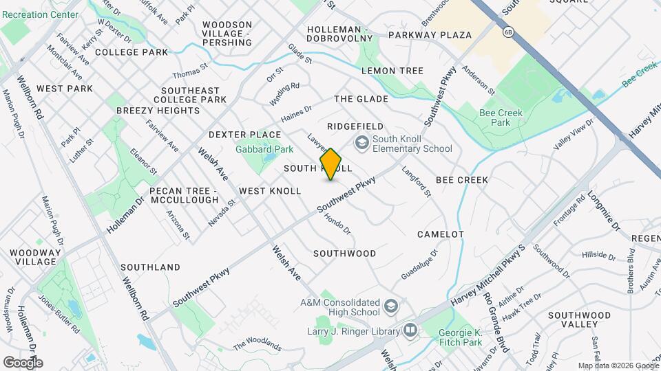 1704 Trinity Pl Map and Location Details