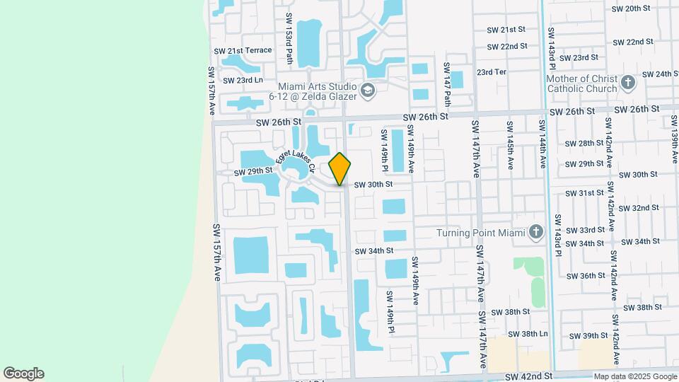 15201 SW 30th Terrace Map and Location Details