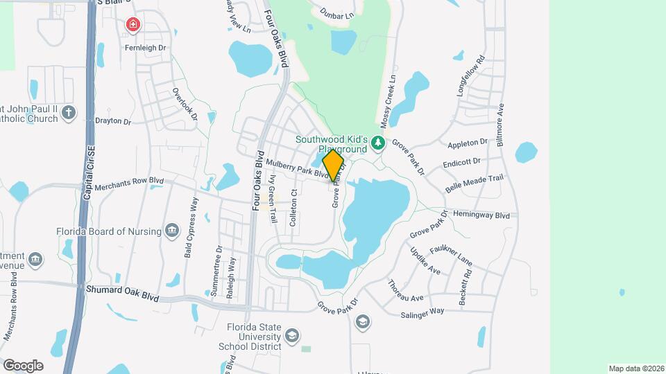 3980 Grove Park Dr Mapa y Detalles de la Ubicación