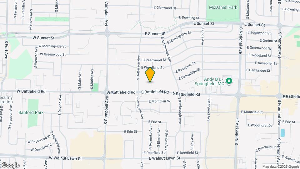 2935 S Roanoke Ave Map and Location Details