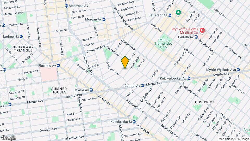 109 Troutman St Map and Location Details