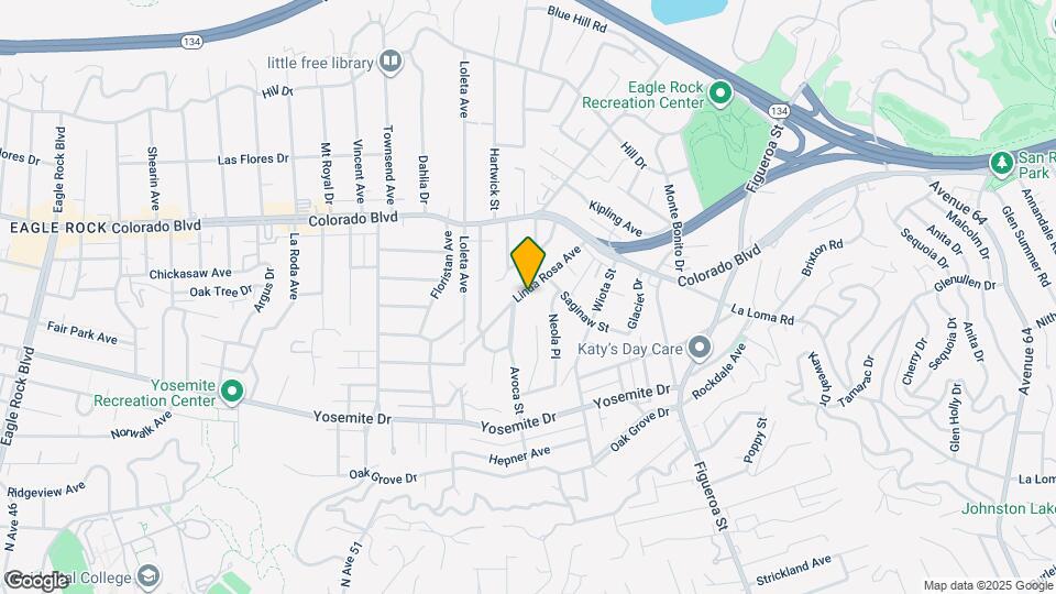 1328 Linda Rosa Ave Map and Location Details