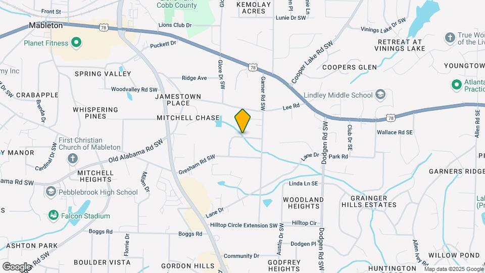 5911 Lone Oak Dr SW Mapa y Detalles de la Ubicación