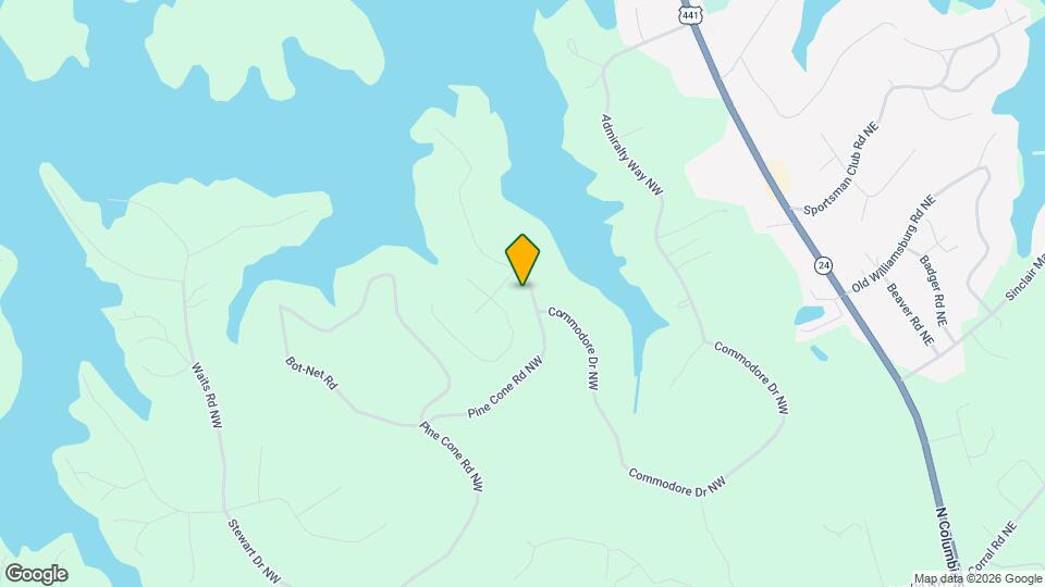 144 Pennington Rd NW Map and Location Details