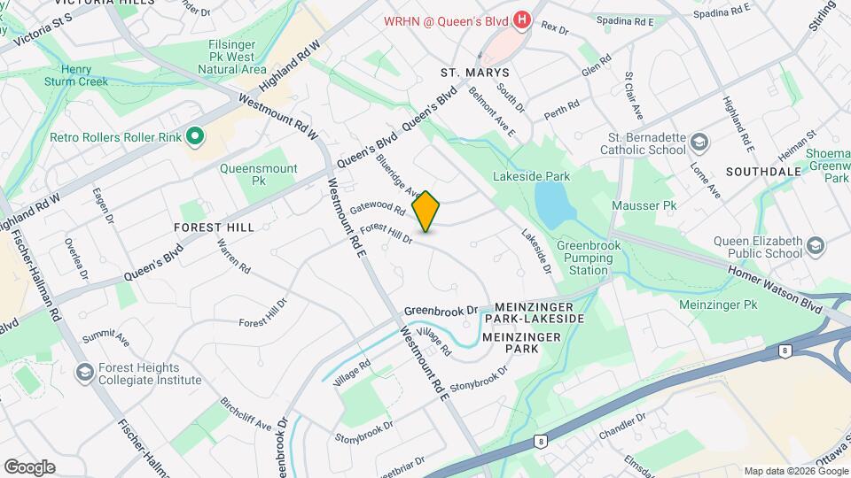 124 Forest Hill Dr Map and Location Details