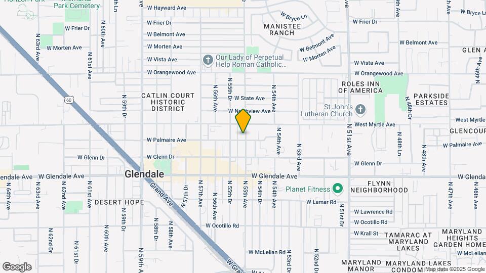 Glendale Manor Mapa y Detalles de la Ubicación