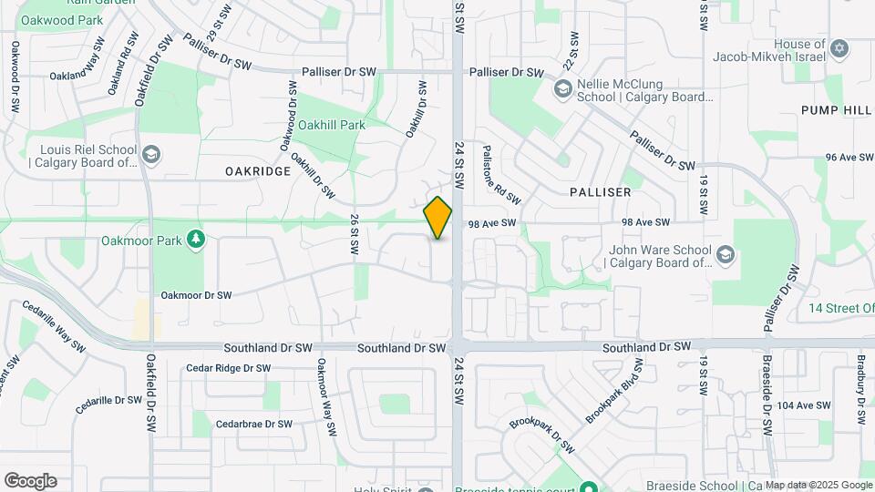 115 Oaktree Ln SW Map and Location Details
