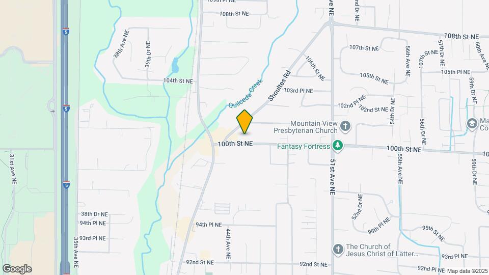 4505 100th St NE Map and Location Details