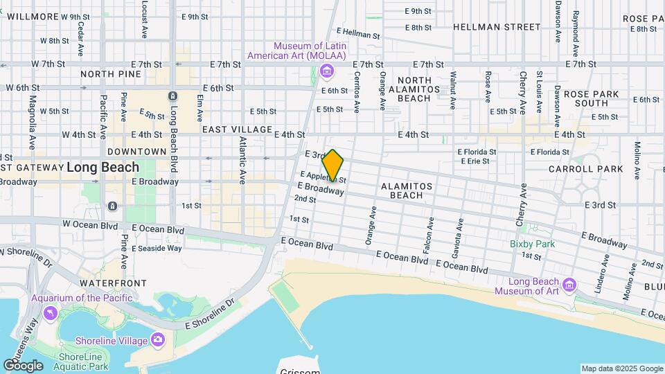 1035 E Broadway Mapa y Detalles de la Ubicación