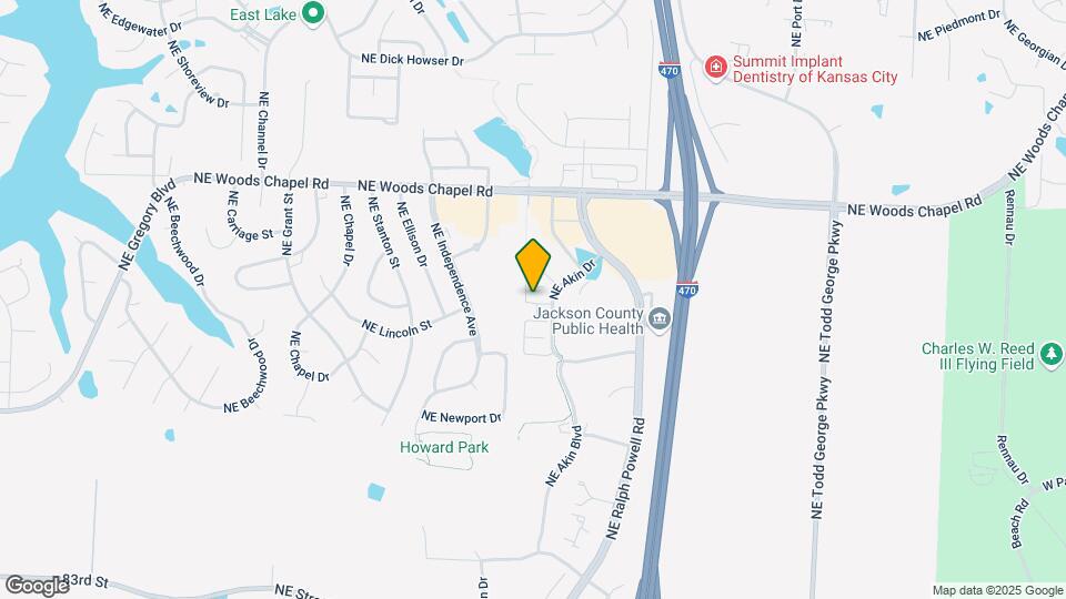 Chapel Ridge Townhomes Map and Location Details