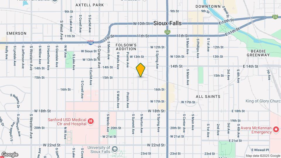 Uptown Flats Mapa y Detalles de la Ubicación